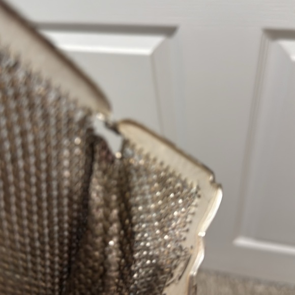 Vintage Style Pink and Blue Beaded Purse - Picture 4 of 4